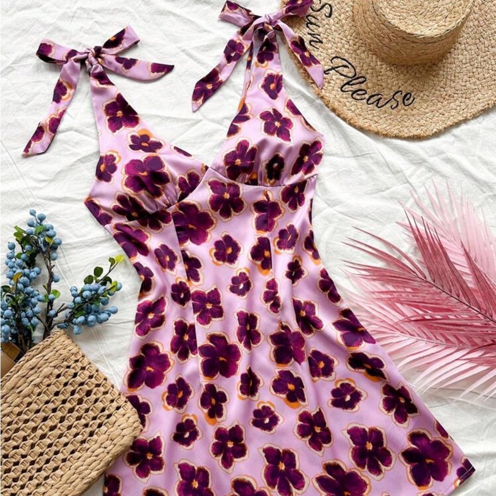 Vacation Floral Dress